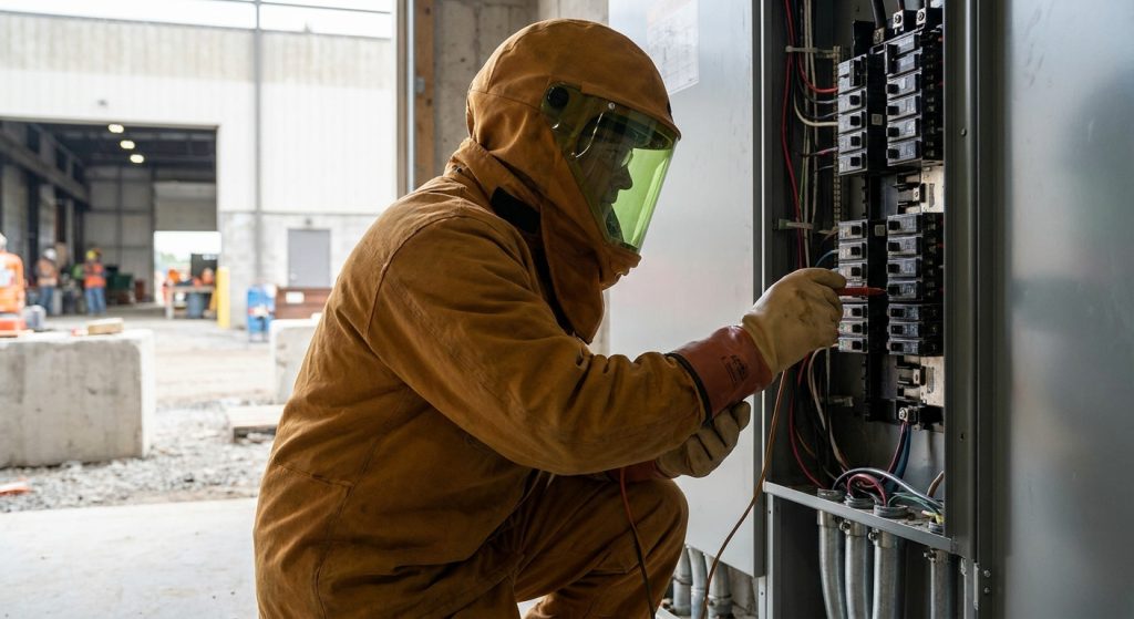 Quels sont les risques d'un arc électrique sur un chantier et comment s'en protéger ?