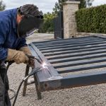 Réparer soi-même un portail ou une rambarde métallique